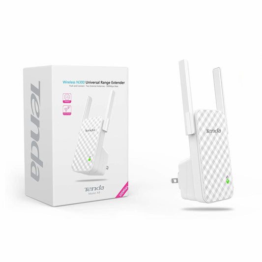 Tenda A9 N300 Universal Range Extender, Wi-Fi Extender | N300