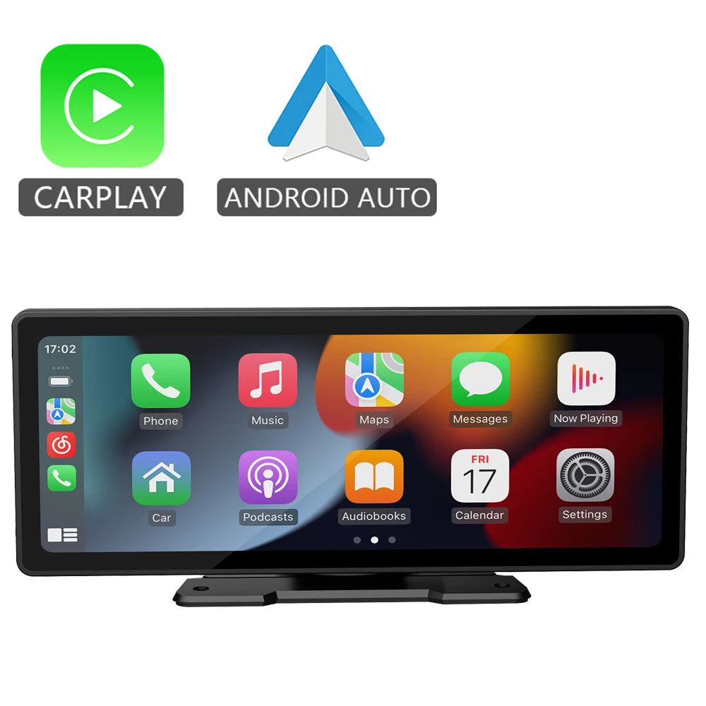 10.26 Inch Portable Wireless Carplay Screen HD