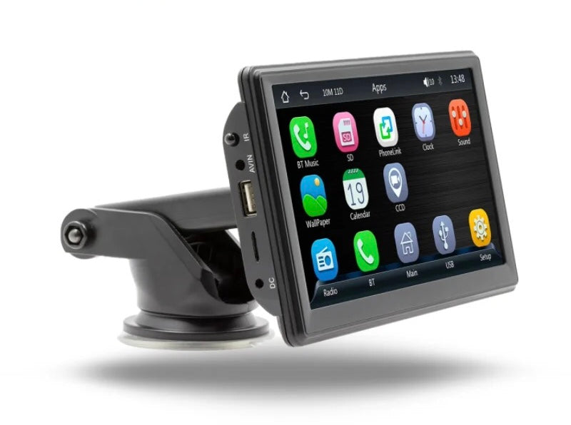 7” Car Monitor With apple Car Play & Android Auto